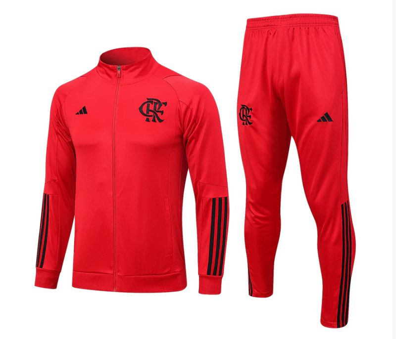 Conjunto Zíper Longo Flamengo 2022/23 Atleta