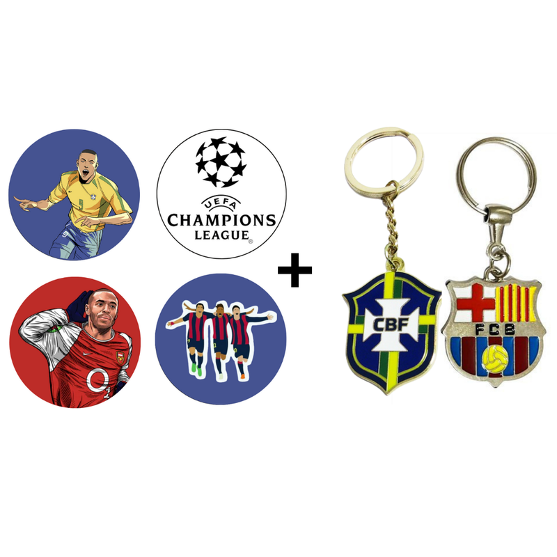 ADESIVO + CHAVEIRO (EUROPEU)